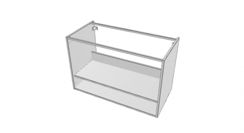 FOUCHARD - Caisson sous-évier 2 portes h.78cm