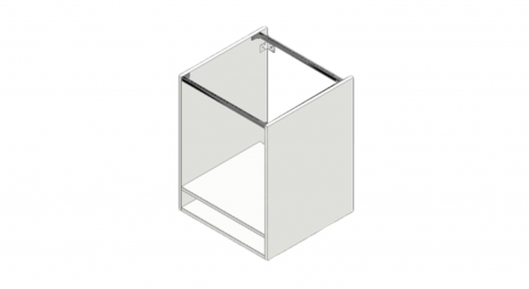 FOUCHARD - Caisson bas four et micro-ondes h.78cm